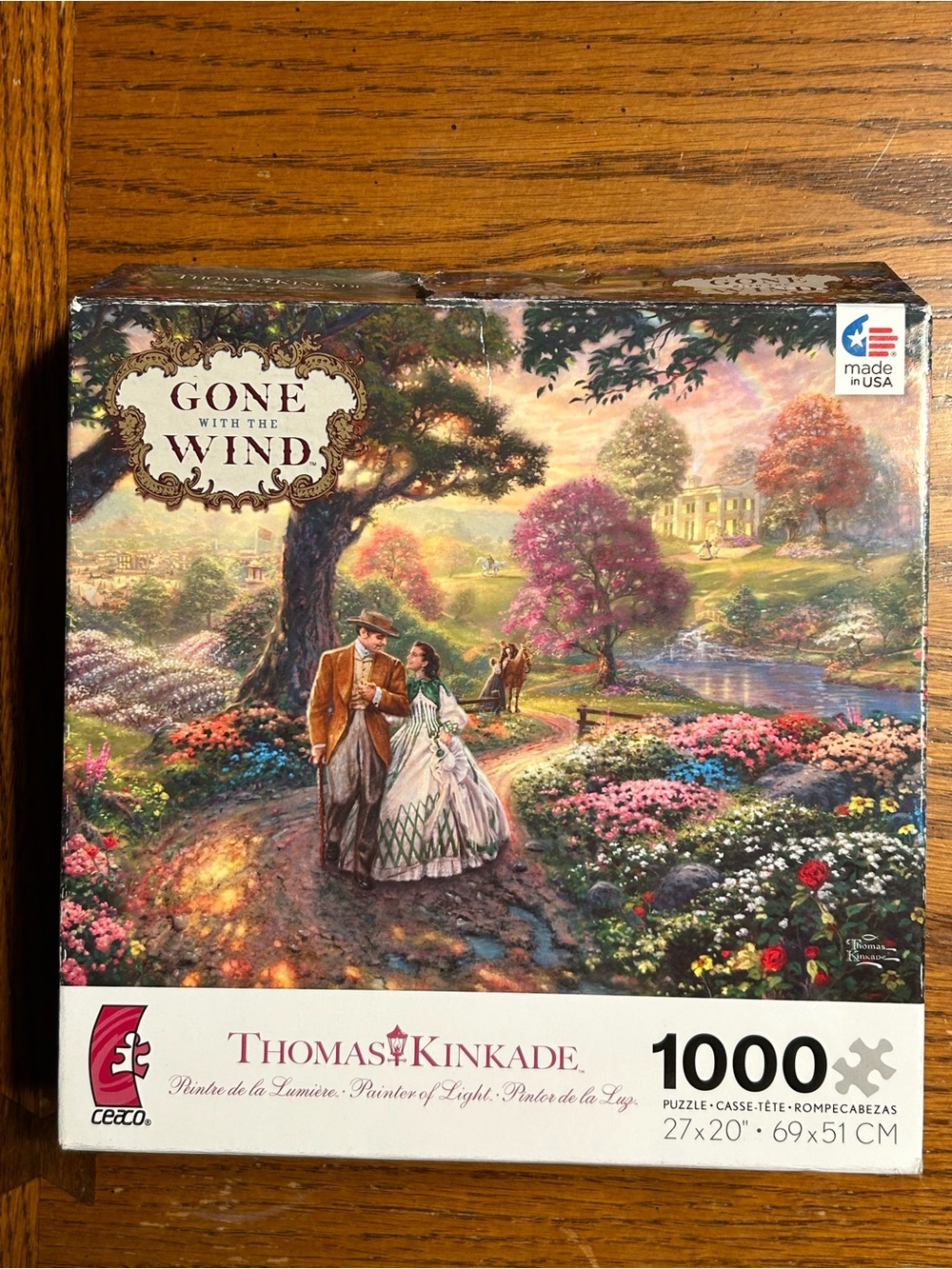 Thomas Kinkade "Gone With The Wind" 1000-Piece Puzzle